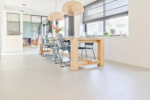 gietvloer eetkamer